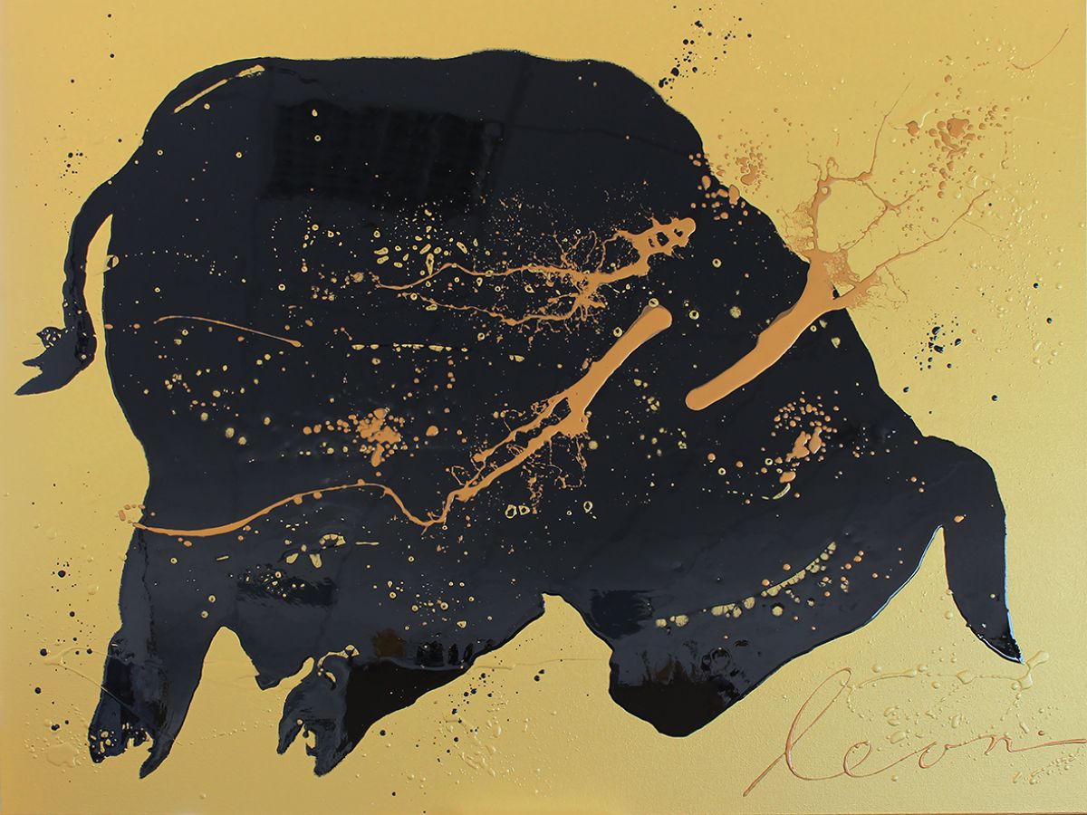 Kunst: Black Bull van kunstenaar Leon Bosboom