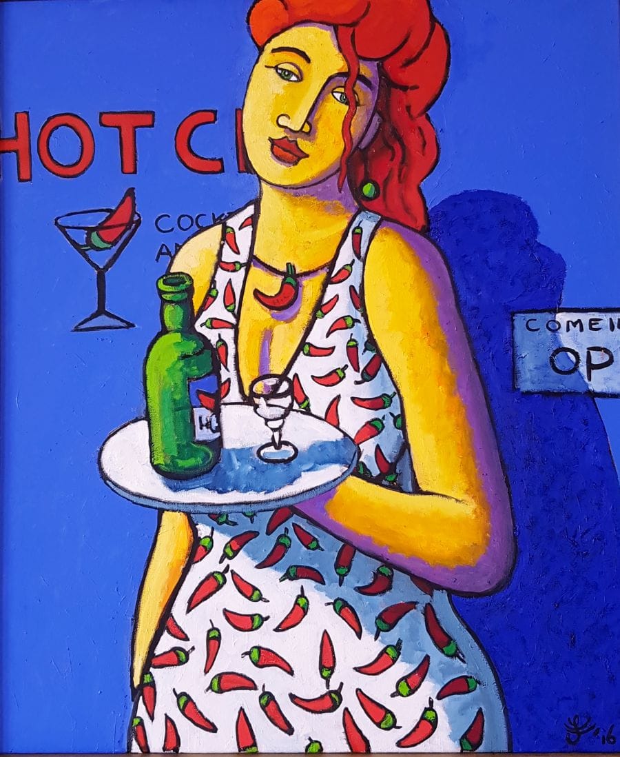 Kunst: Hotclub 2 van kunstenaar Jacques Tange