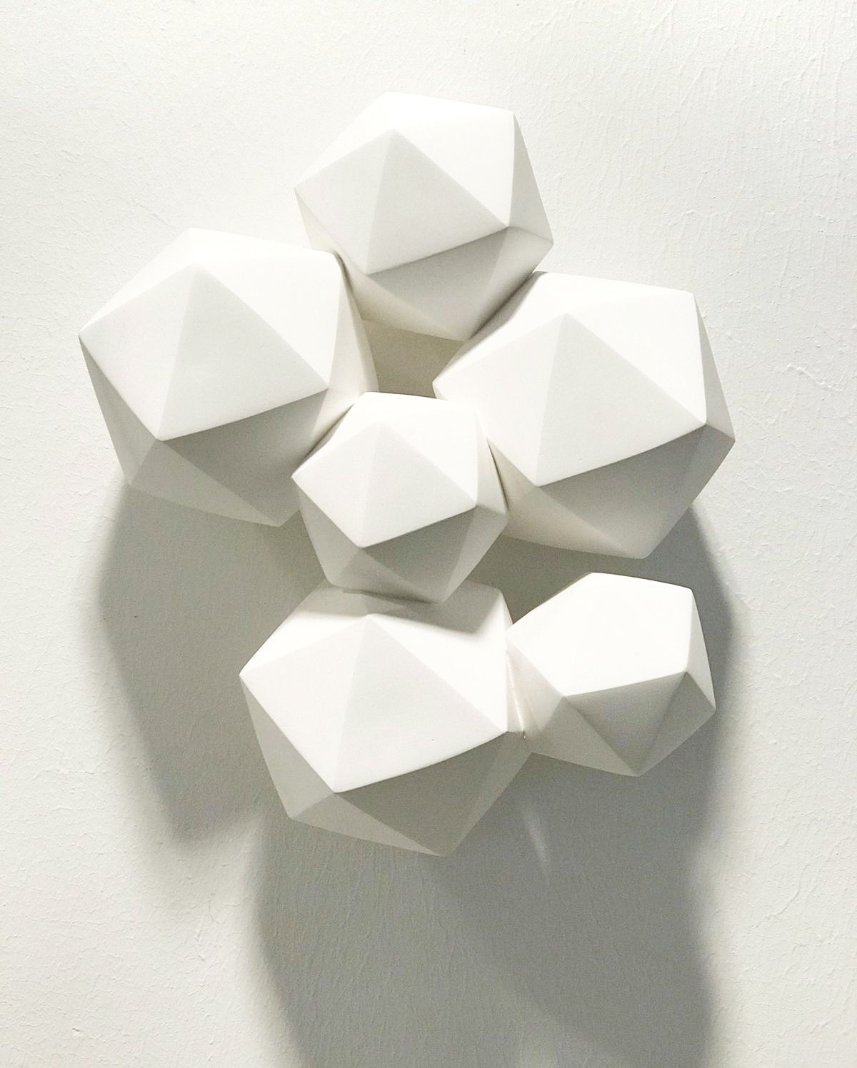 Kunst: Icosahedron VI van kunstenaar Mo Cornelisse