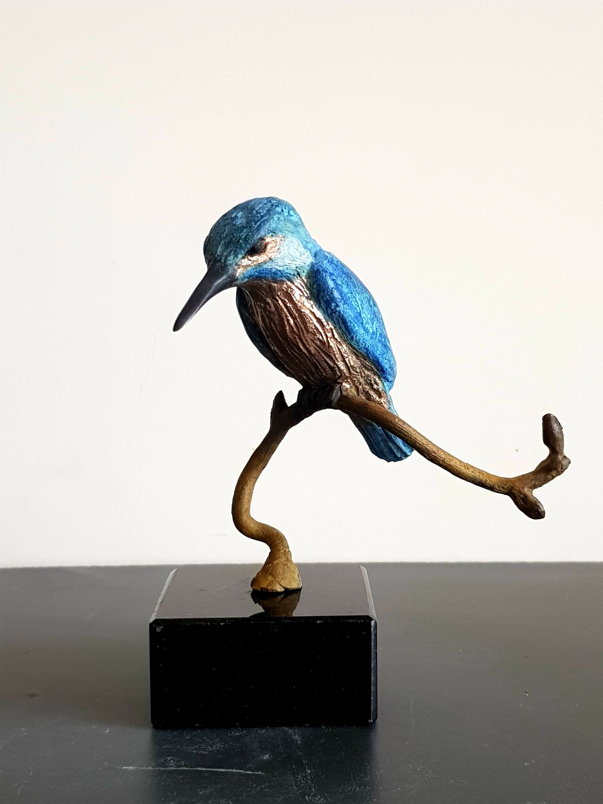Kunst: IJsvogel II van kunstenaar Tina Lintvelt