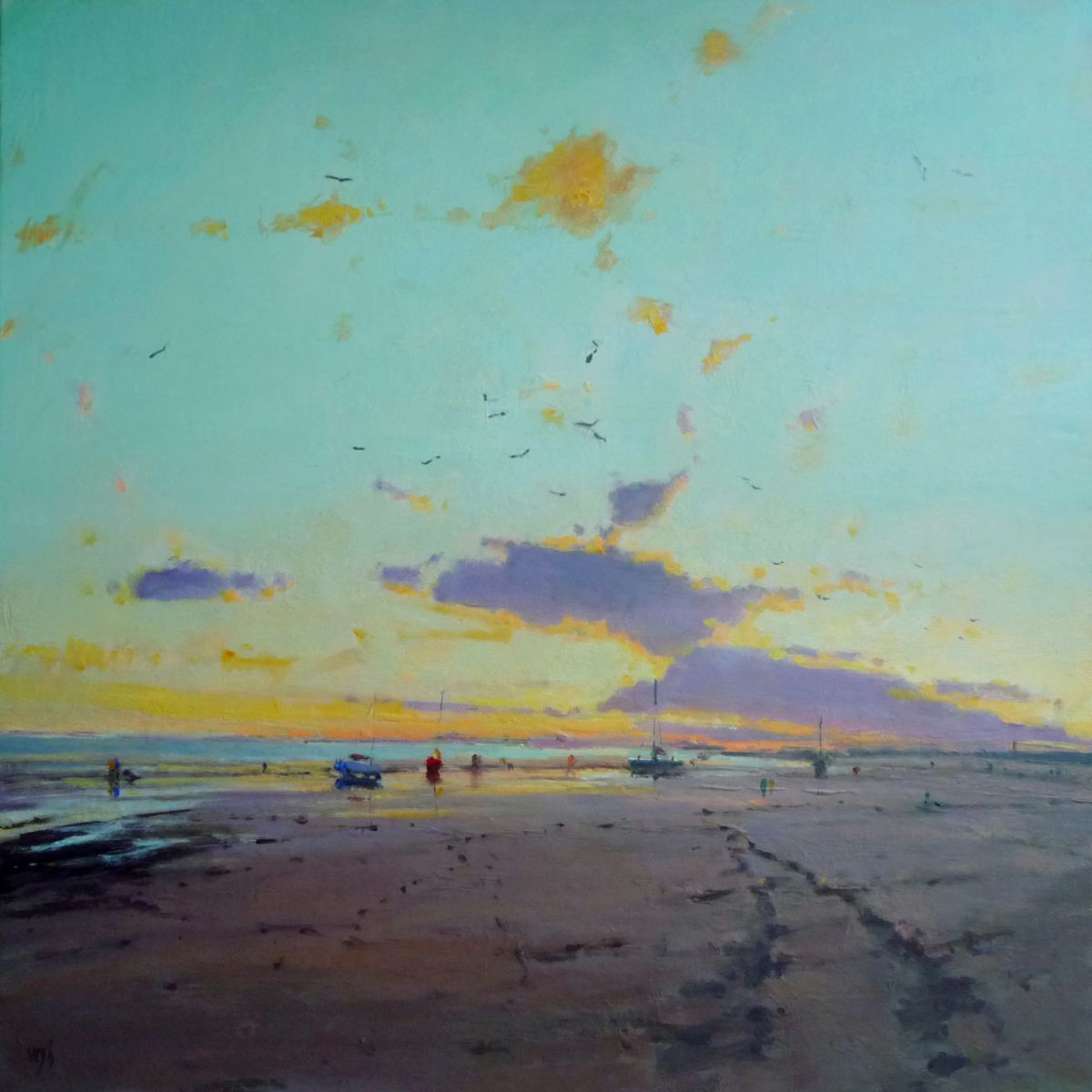 Kunst: nog even naar het strand van kunstenaar Cees Vegh
