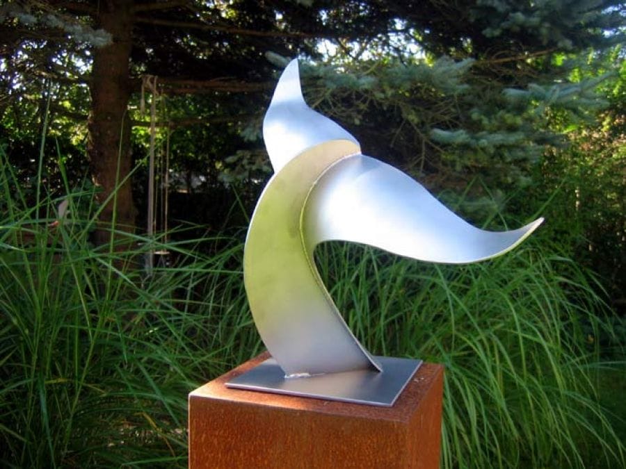 Kunst: Whale Tail van kunstenaar Jeroen Stok